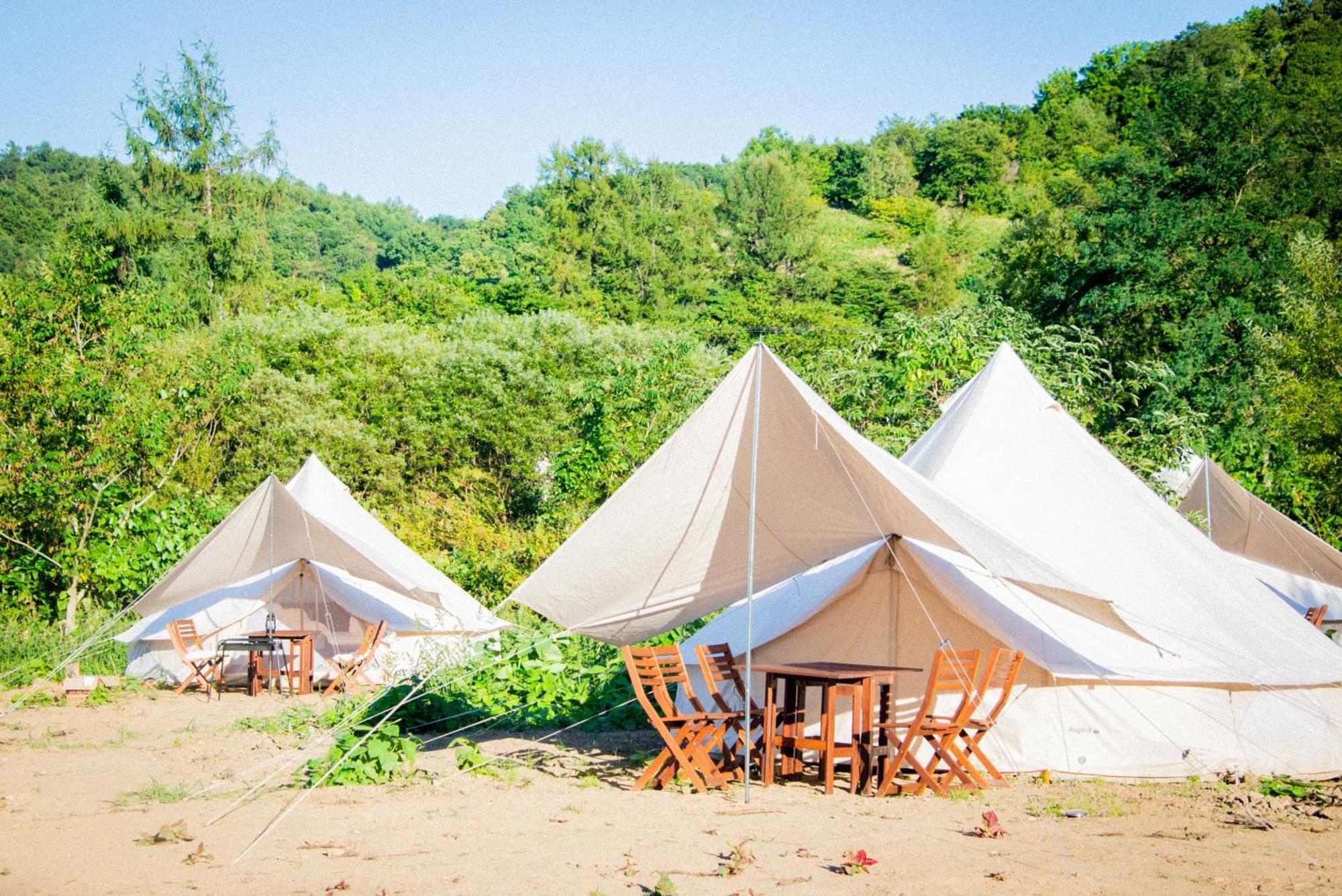 Yoichi Vineyard Glamping Hotel ภายนอก รูปภาพ