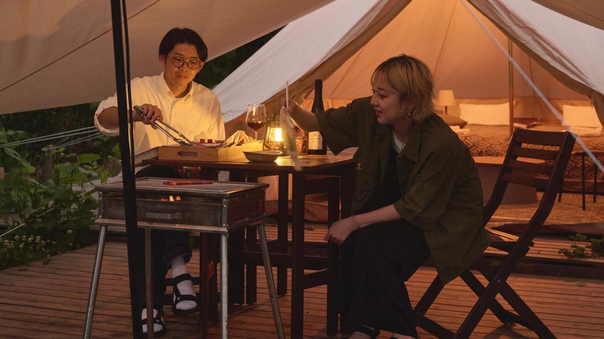Yoichi Vineyard Glamping Hotel ภายนอก รูปภาพ