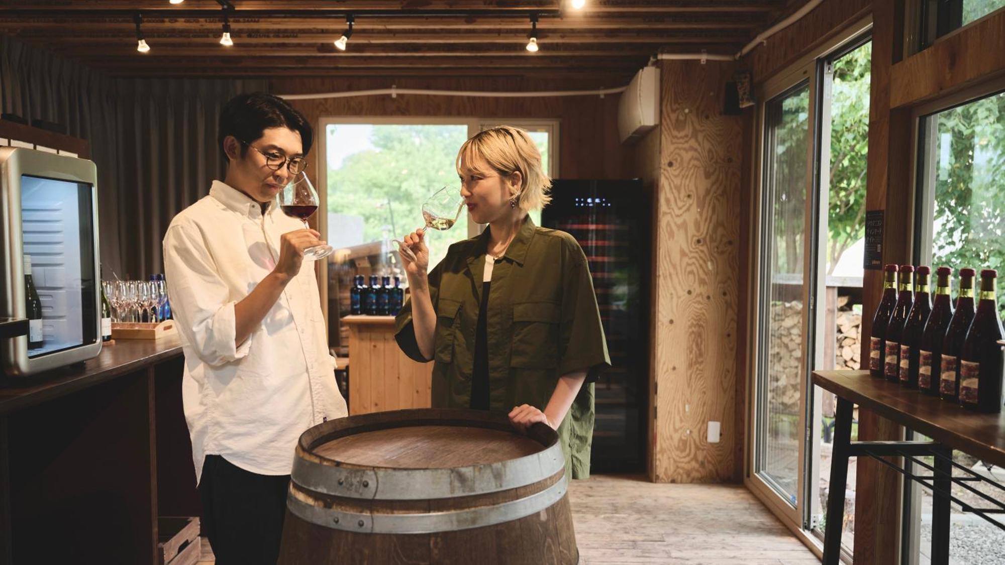 Yoichi Vineyard Glamping Hotel ภายนอก รูปภาพ